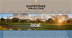 Desktop Screenshot of capstoneprints.com